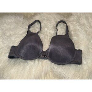 Vanity Fair 75338 Illumination Full Figure Bra Lined Underwire Womens 36C Gray